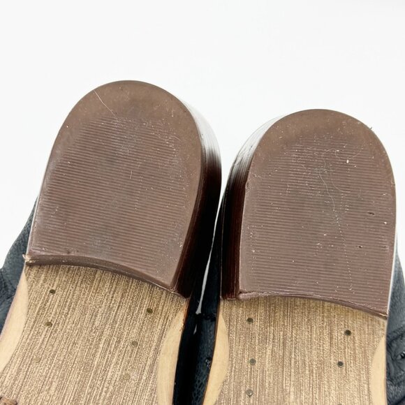 Sam Edelman Womens Black Leather Side Zip Bootie  Size 7 - Picture 7 of 9